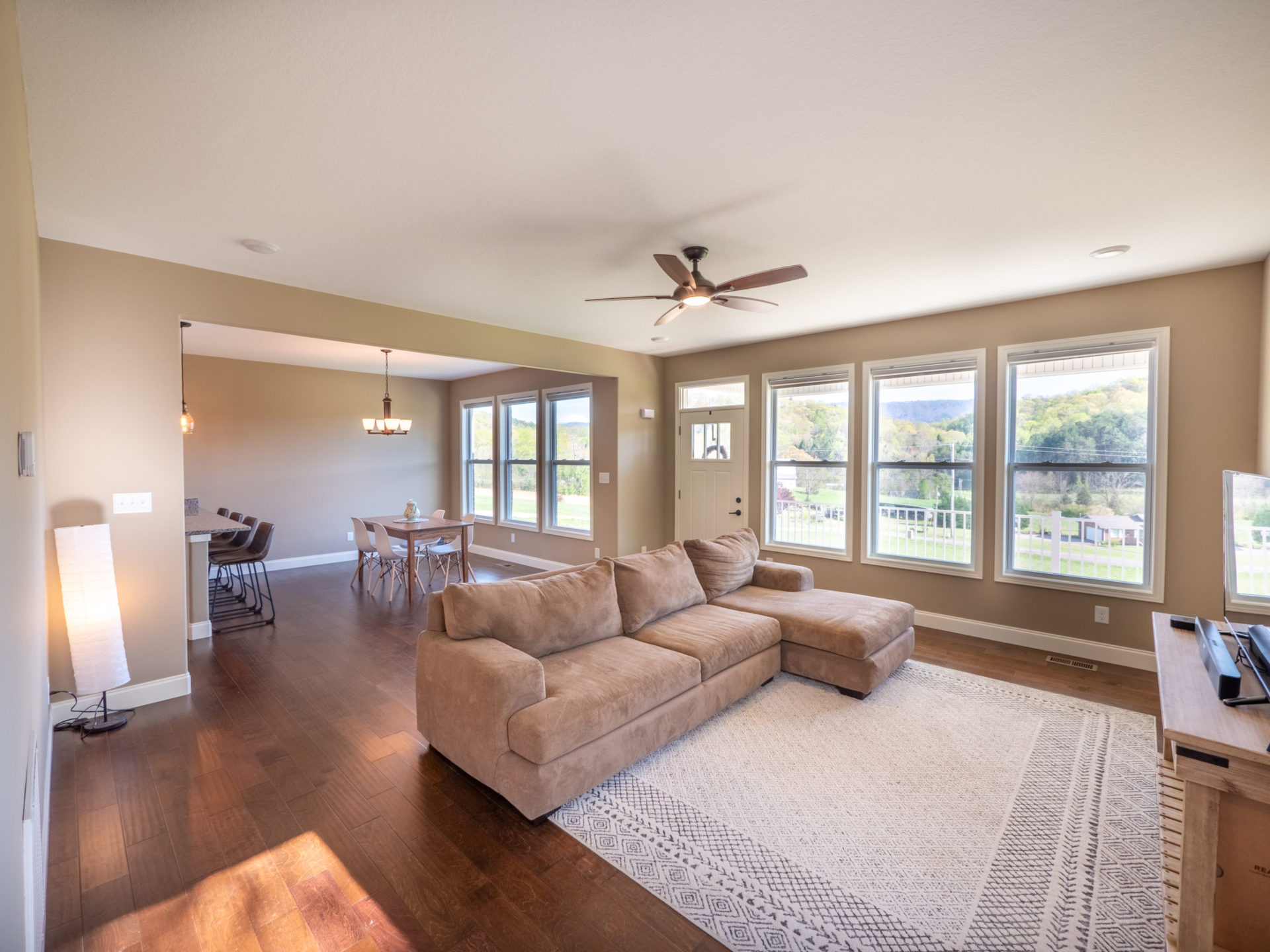 Real Estate Photography of Interior Living room