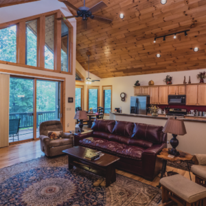 Real Estate Photography of Interior Mountain House