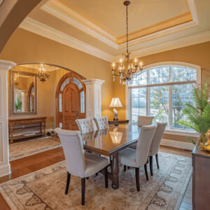 Real Estate Photography of Interior Dining Room Tatro Creative